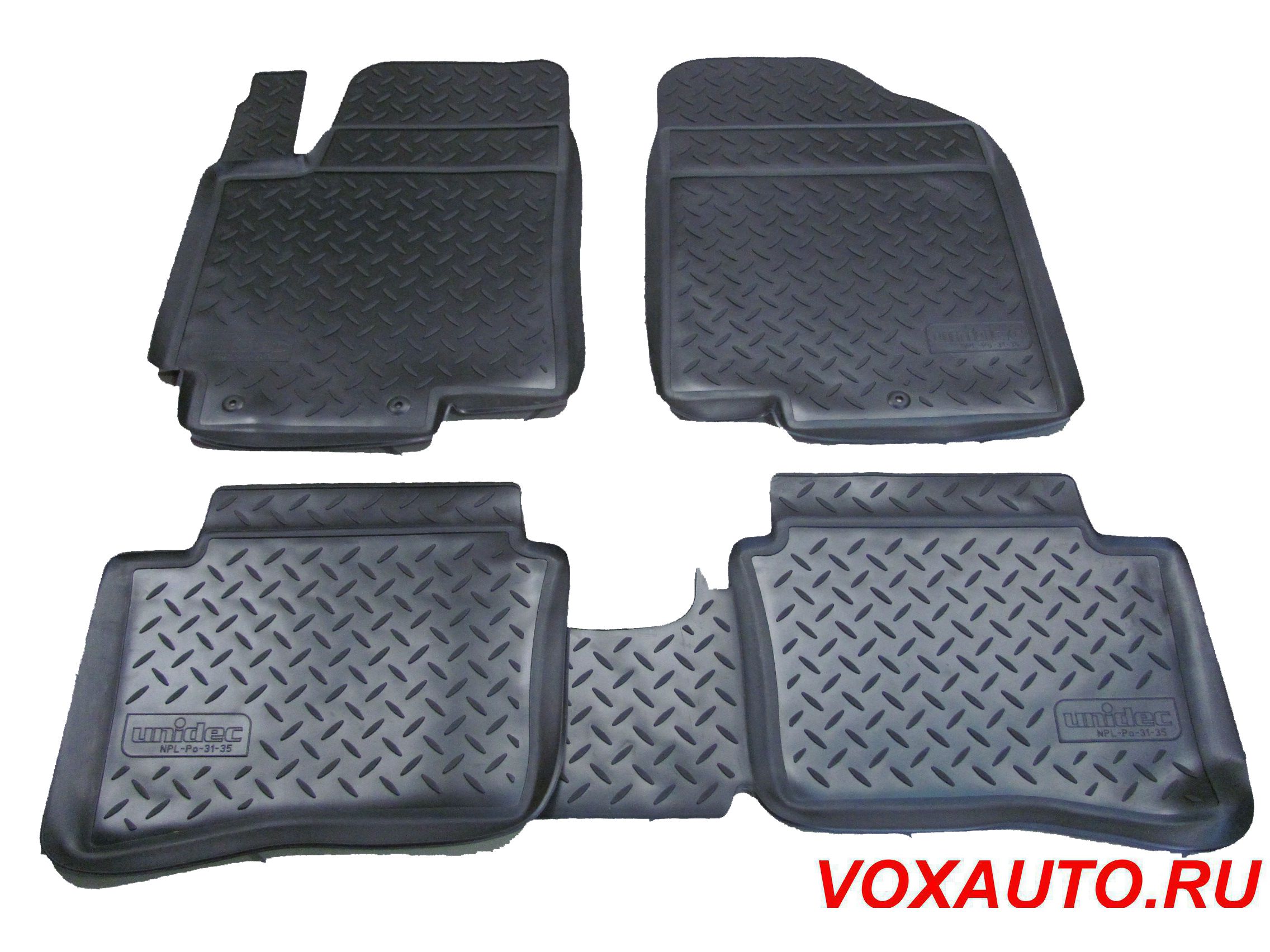 Коврики салона Novline HYUNDAI Solaris 2010г-